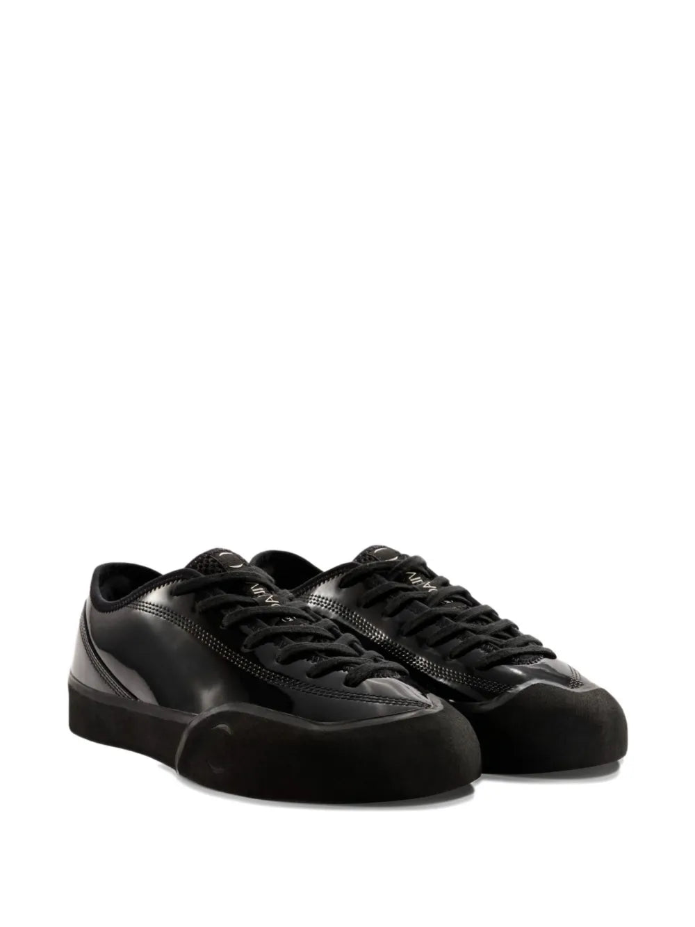 Village Pm Gloss Lace-Up Trainers