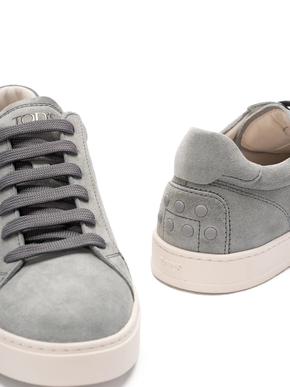 Tod'S Leather Lace-Up Low-Top Sneakers